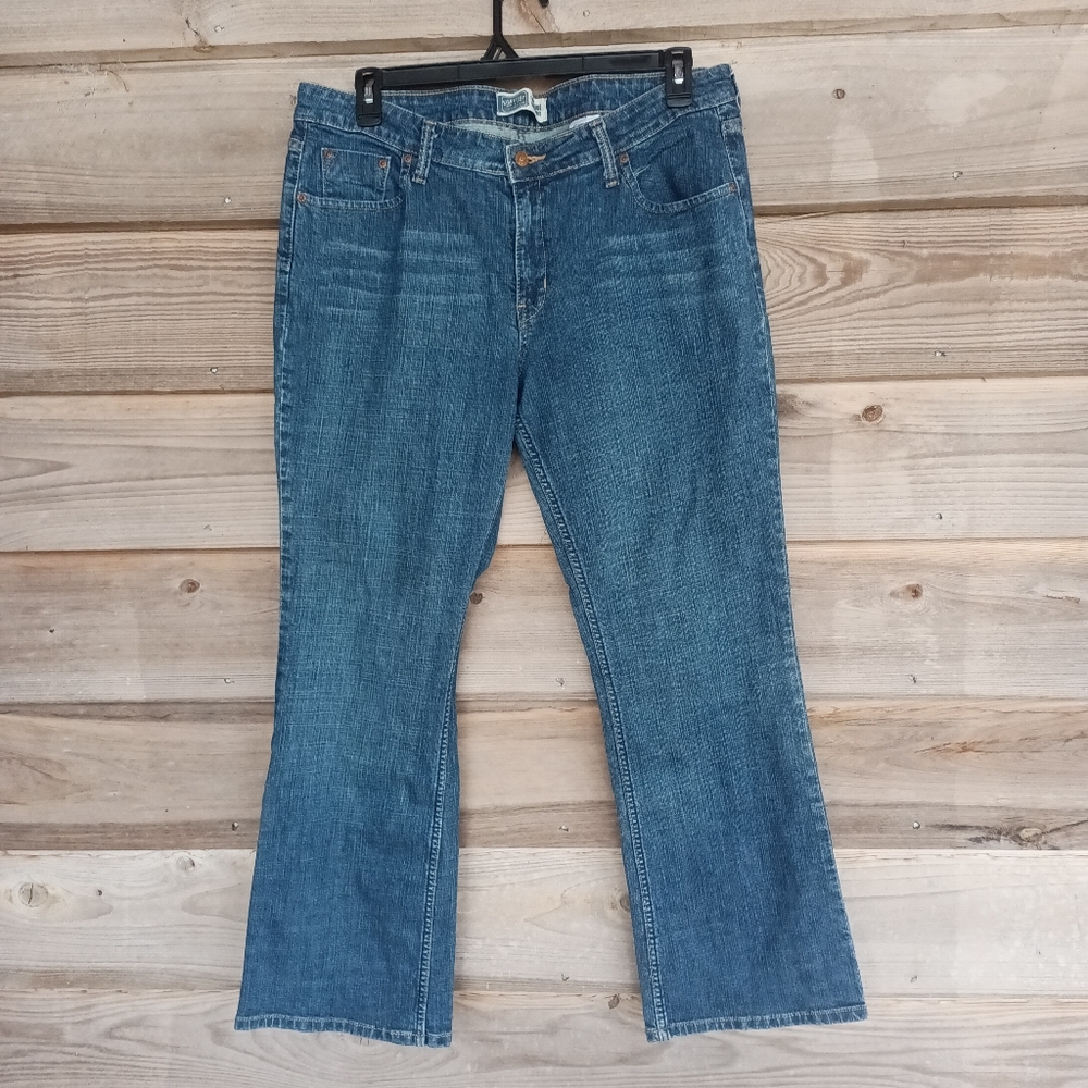 Signature Low Rise Bootcut Denim Jeans